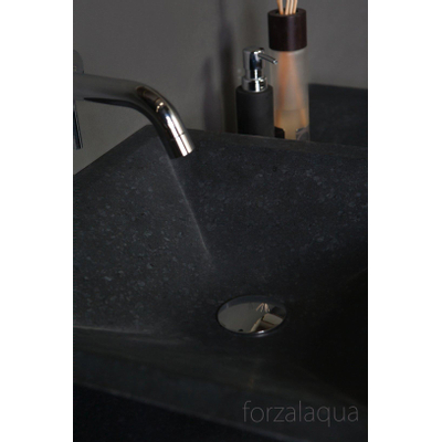 Forzalaqua bonde de vidage 5/4 système clic Rond Chrome